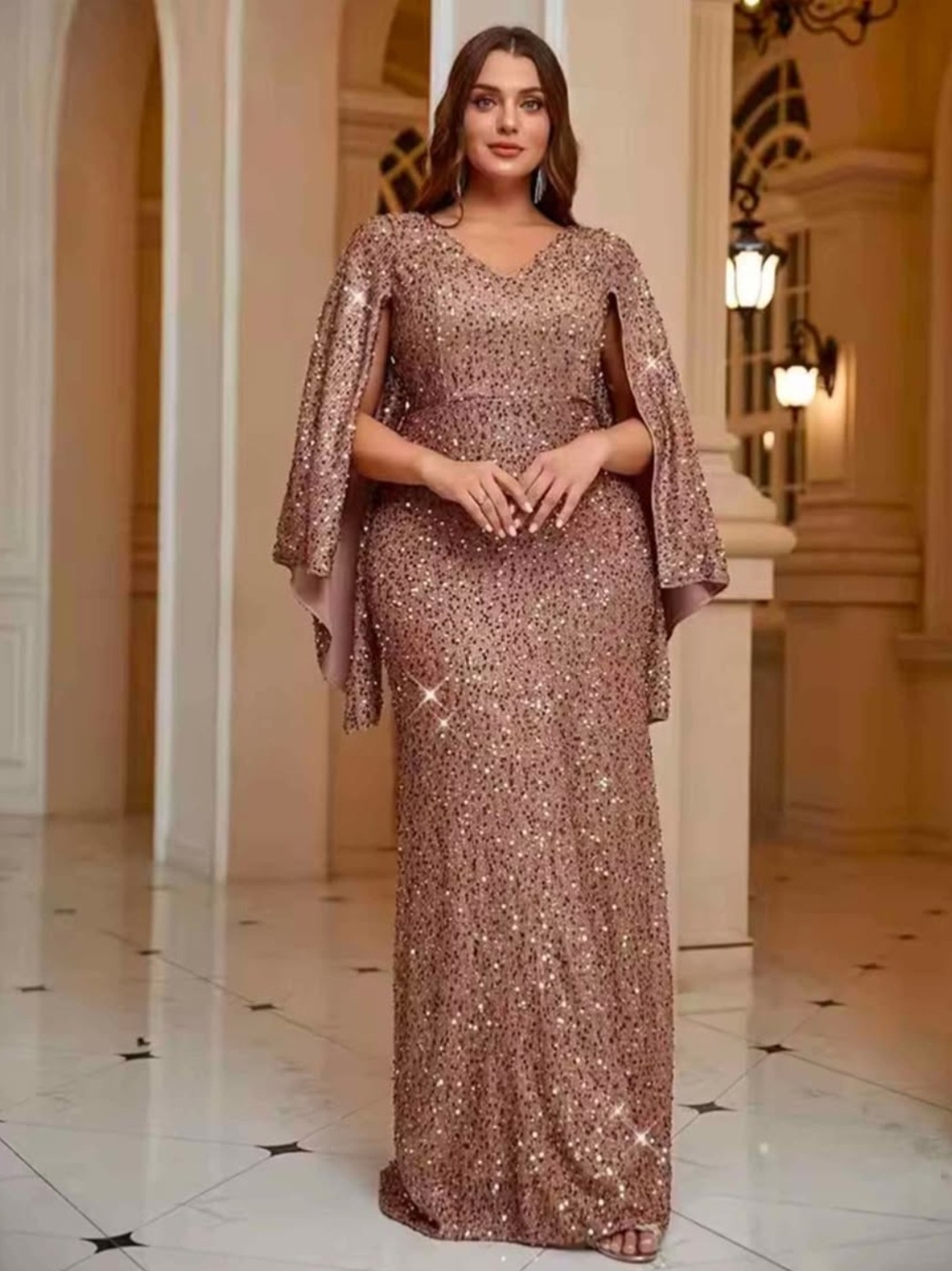 Sequin Gown